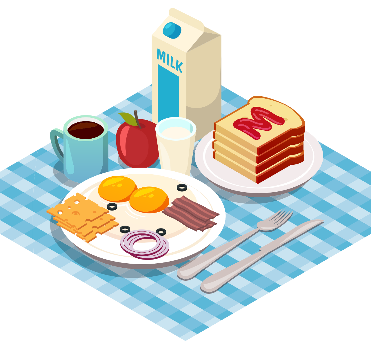 Breakfast Svg